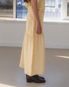 BASERANGE 25 Autumn/Winter Loose Skirt Comfortable French BAS-SSGA-FL-AU25-ANA YELLOW